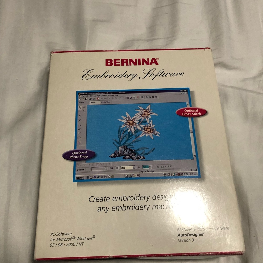 Bernina Embroidery Software Auto Designer Version III
